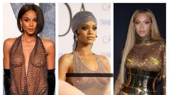 These ladies have worn naked dresses [Instagram]