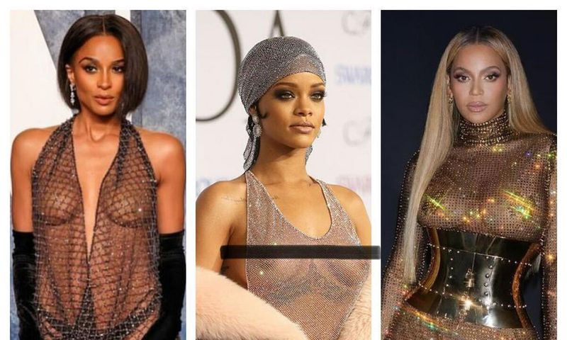 These ladies have worn naked dresses [Instagram]