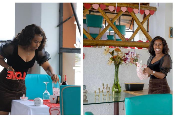 Barbie Itungo is going big this Valentine's Day at One Love Beach