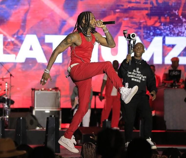 Diamond Platnumz got the crowd going