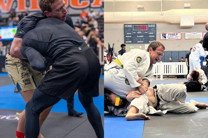 Facebook founder Mark Zuckerberg wins jiu-jitsu gold & silver medals