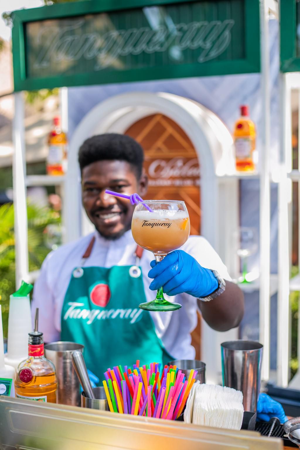 Attendees indulged in the vibrant Mexican-themed menu