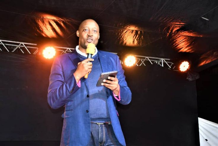 Robert Mukiza, the UIA Director General speaking at the event