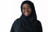 A Muslim girl in a Hijab