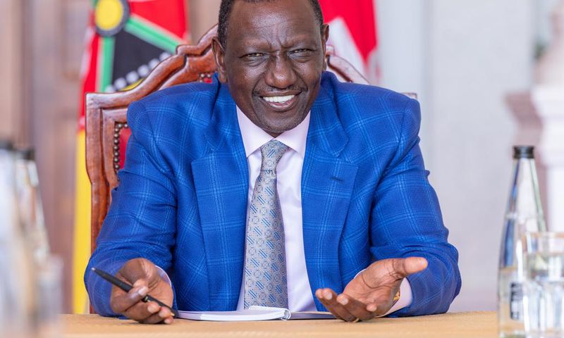 President William Ruto chairing a meeting at State House on June 18, 2024