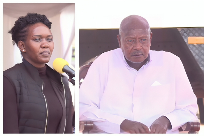 President Yoweri Museveni keenly listened to Minister Nyamutoro's remarks