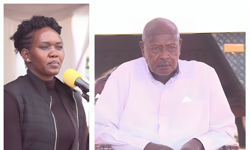 President Yoweri Museveni keenly listened to Minister Nyamutoro's remarks