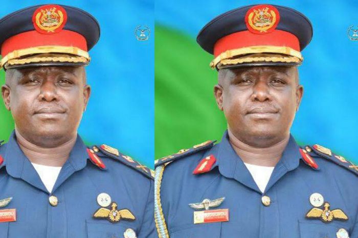 Air Force Commander Stephen Kigundu