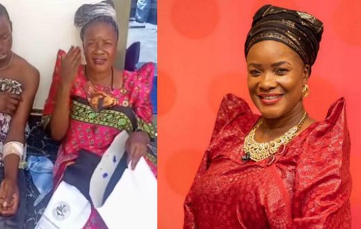 Senga Nantume and her son