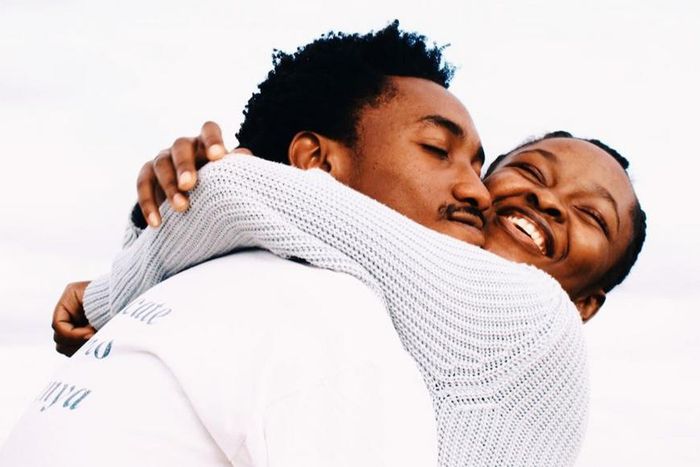 A couple hugging each other [Image: Danie James]