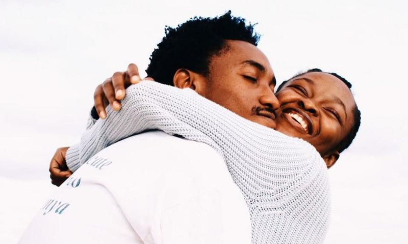 A couple hugging each other [Image: Danie James]