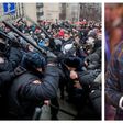 Russian security forces battled with protesters last week as predicted by Mbonye