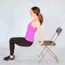 How to do a chair dip [healthline]