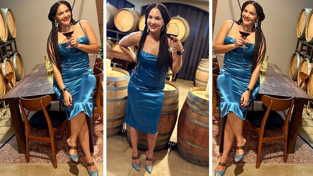 Daniella Atim compares 1995 Portland wine moment to late father's memory/Instagram