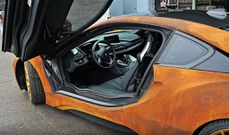 The rust wrap can be a bold statement that lets your car reflect your unique style.
