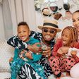 Diamond Platnumz says he and Zari endeavor to keep their children safe and stress-free