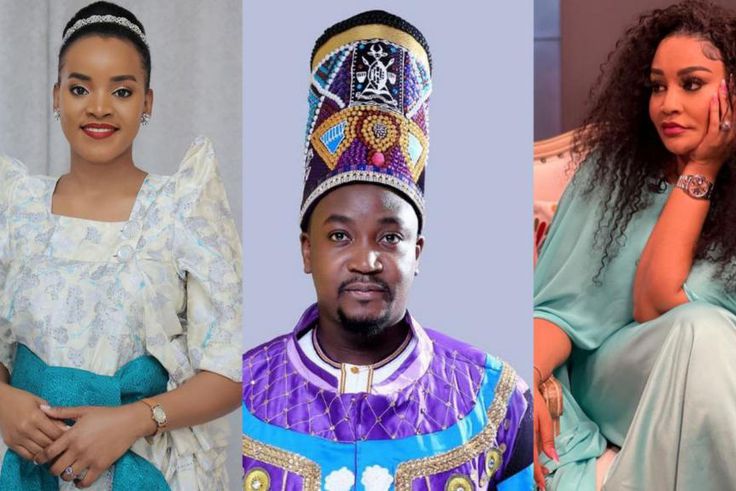 Jovia Mutesi, Kyabazinga William Gabula Nadiope IV and Zari Hassan