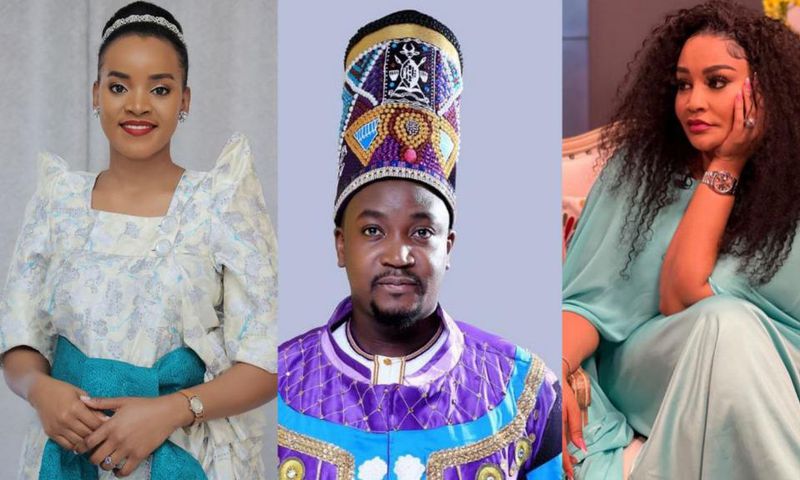Jovia Mutesi, Kyabazinga William Gabula Nadiope IV and Zari Hassan