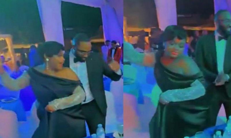 Rema dancing with Hamza