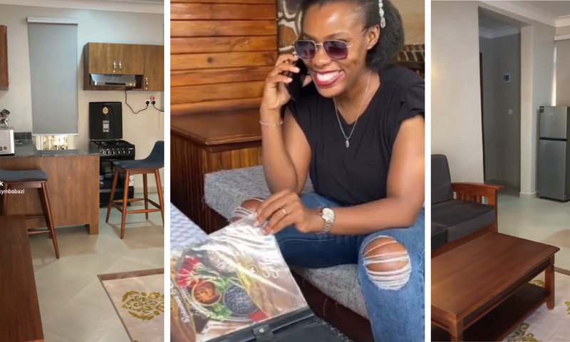 Lucky Mbabazi shows why an interior designer is worth your money/Instagram