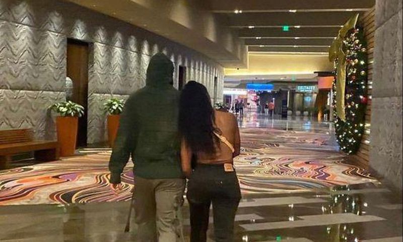 Couple walking at night/ Date night ideas/Courtesy