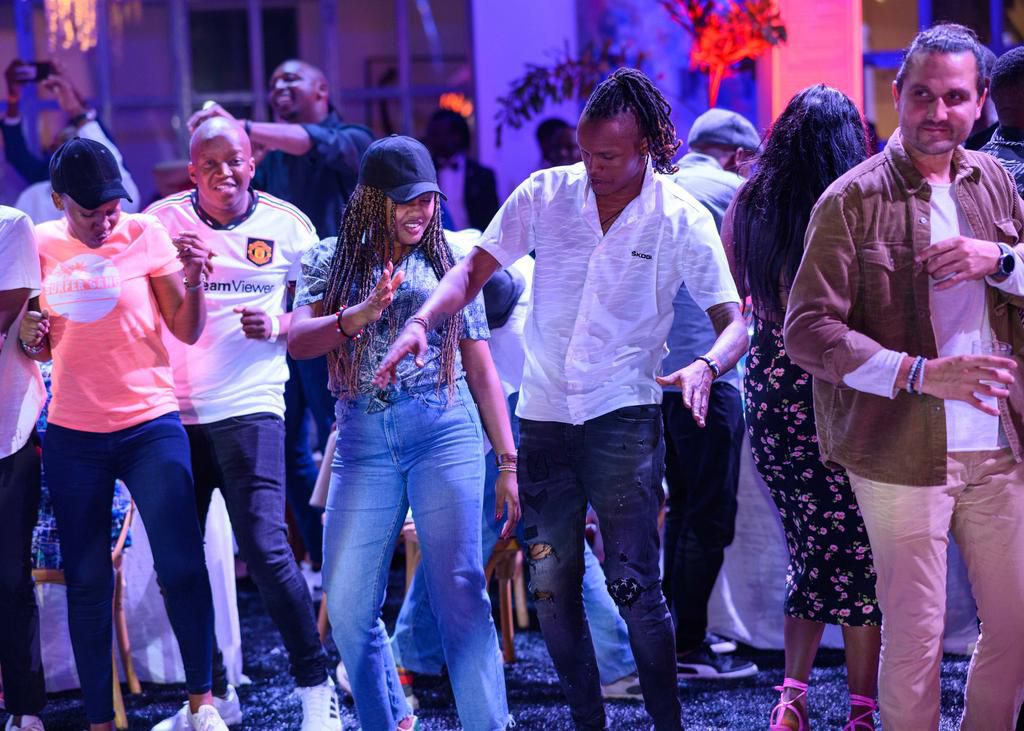 As the traditional beats merged with contemporary jazz, the crowd was taken on a mesmerizing journey