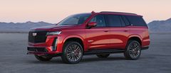 The 2023 Escalade-V is tagged as the industry’s most powerful full-size SUV