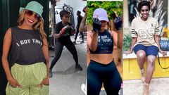 8 top takeaways from Sheebah and Cindy's current fitness workout routines/Instagram