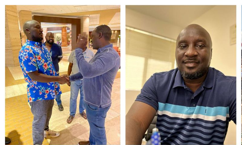 Gen Mega Dee met with Next Media boss Kin Kariisa in the US recently