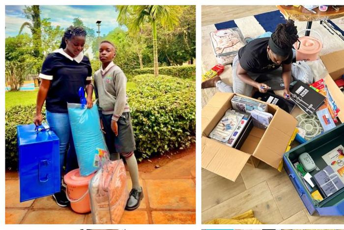 For Eleanor Nabwiso, it was an emotional farewell to her son