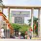 The Ugandan parliamentary building