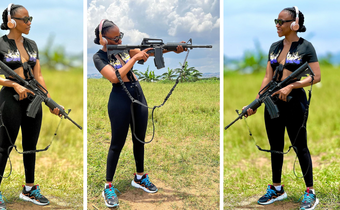Vinka goes shooting: 5 benefits of shooting at a gun range/Instagram