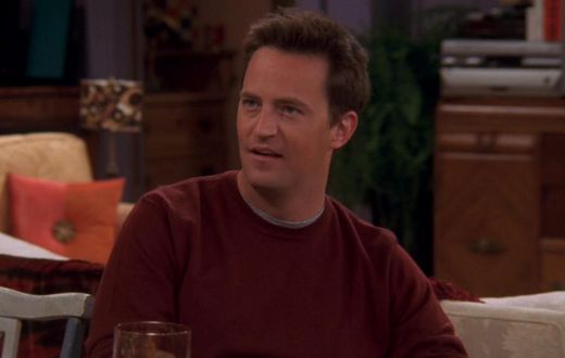 Matthew Perry as Chandler Bing on season 10, episode eight of "Friends."NBC
