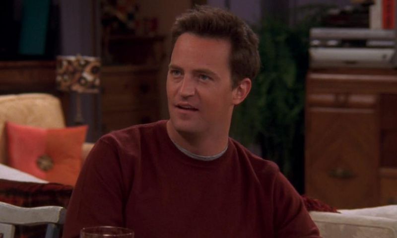 Matthew Perry as Chandler Bing on season 10, episode eight of "Friends."NBC