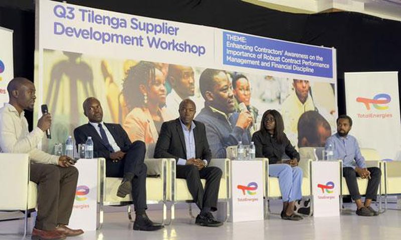 A panel discussion on the progress in the oil sector/Courtesy