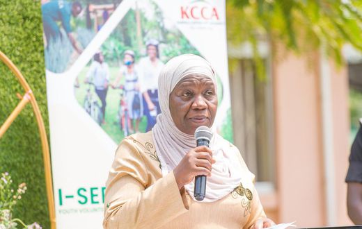 Minister of Kampala Capital City and Metropolitan Affairs Hajjat Minsa Kabanda