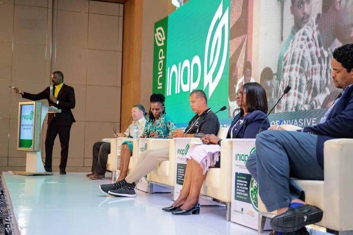 Today marked the first-ever event of the International Network for the Utilisation of Invasive Aquatic Plants (INIAP)