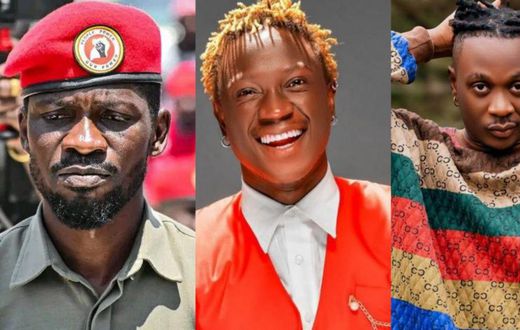 Bobi Wine, Gravity Omutujju and Fik Fameica