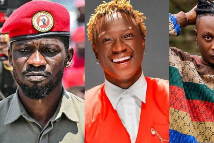 Bobi Wine, Gravity Omutujju and Fik Fameica