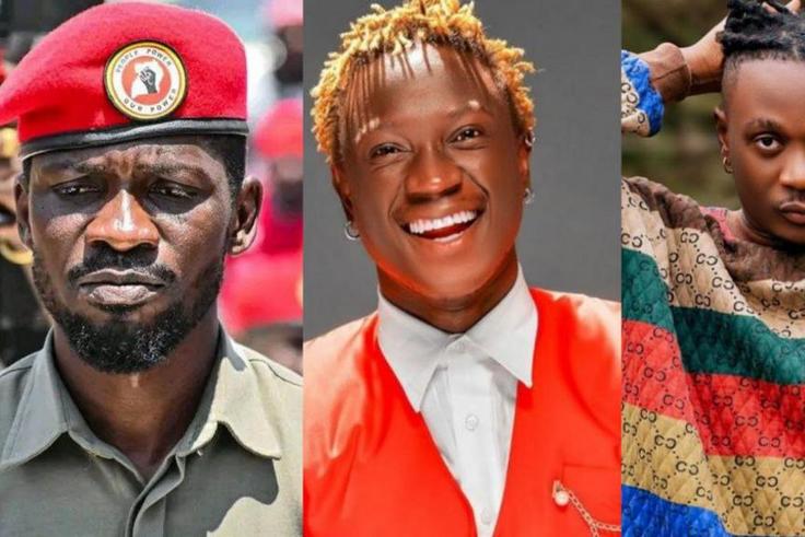 Bobi Wine, Gravity Omutujju and Fik Fameica