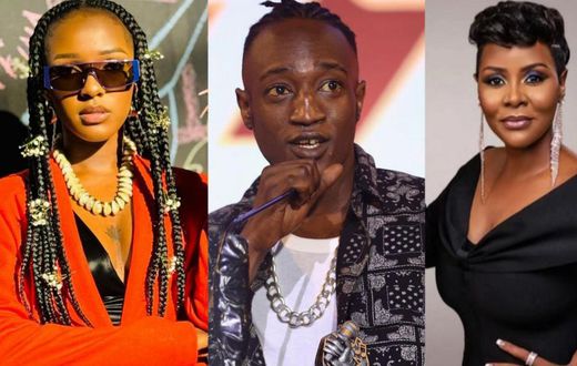 Jowy Landa, Fik Gaza and Desire Luzinda