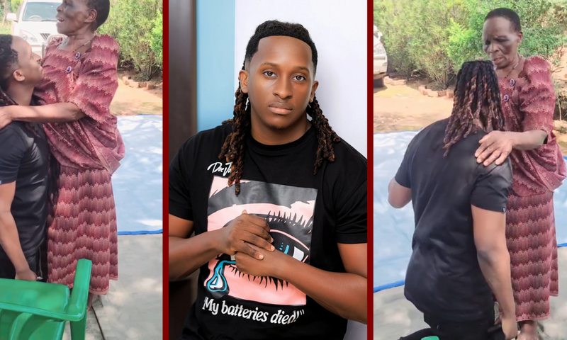 Bruno K's grandma remembers Radio Mowzey's unfailing faith/Instagram