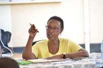 Hon Alice Kaboyo during the meeting