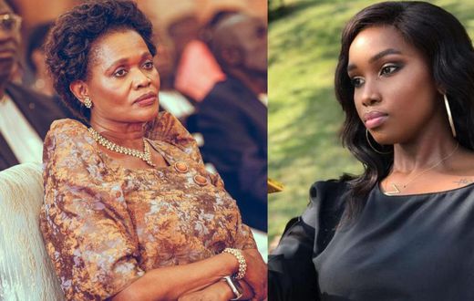 Nnaabagereka of Buganda Queen Sylvia Nagginda Luswata and Mona Faces