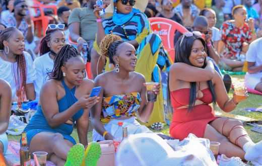 Revelers at a previous edition of Roast and Rhyme