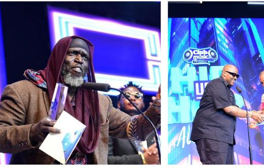 Babaluku gave an impassioned speech after receiving the Lifetime Achievement Award. Other winners included The Mith who took home the Song of the Year Award