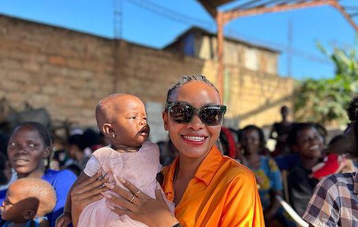 Pia Pounds spent Mother's Day making these babies smile/Instagram