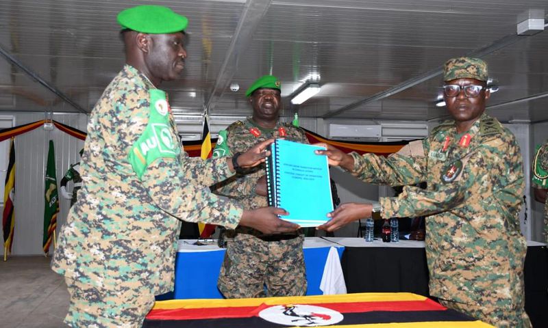 Brig. Gen. Anthony Mbuusi Lukwago replaces Brig. Gen. Peter Gaetano Omola who ended his tour of duty
