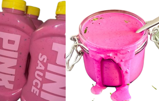 Foods to eat with world's newest certified food invention 'The Pink Sauce'
