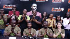 Phaneroo Ministries pastors at the press conference